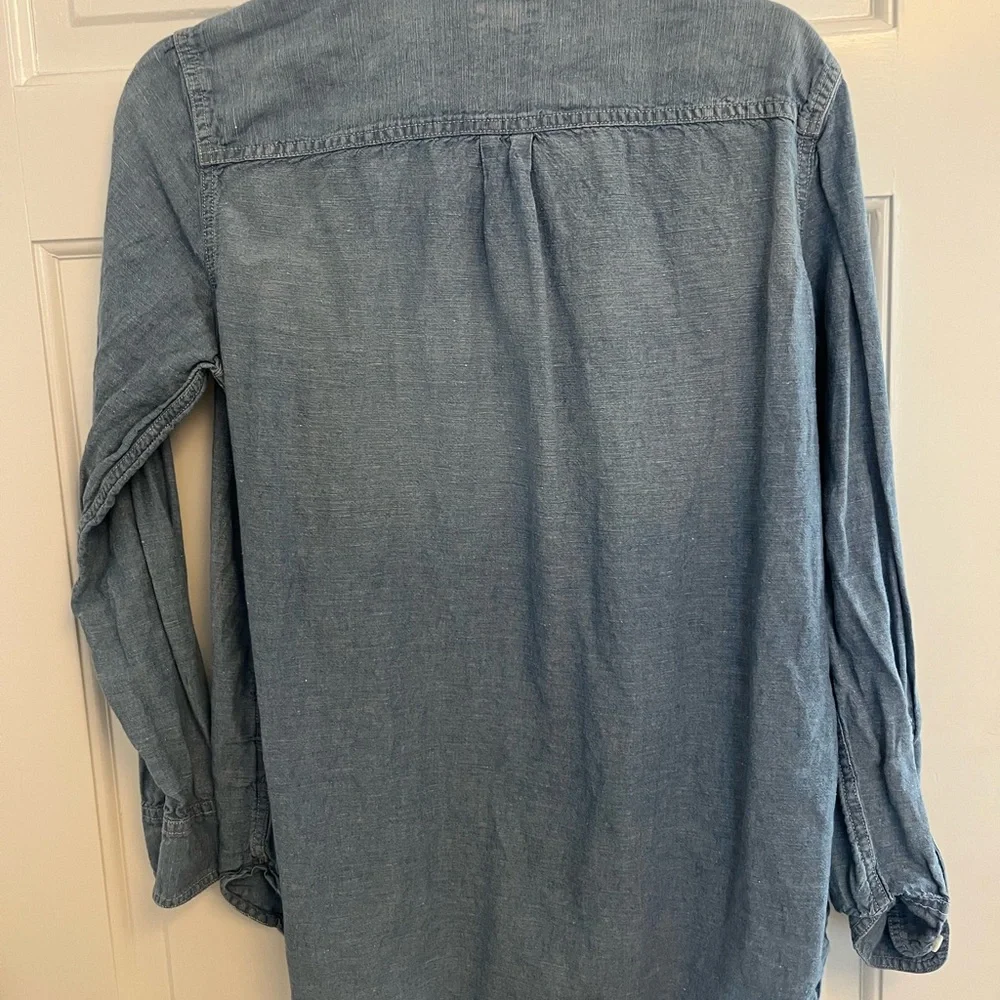J. Crew Light Blue Chambray Shirt